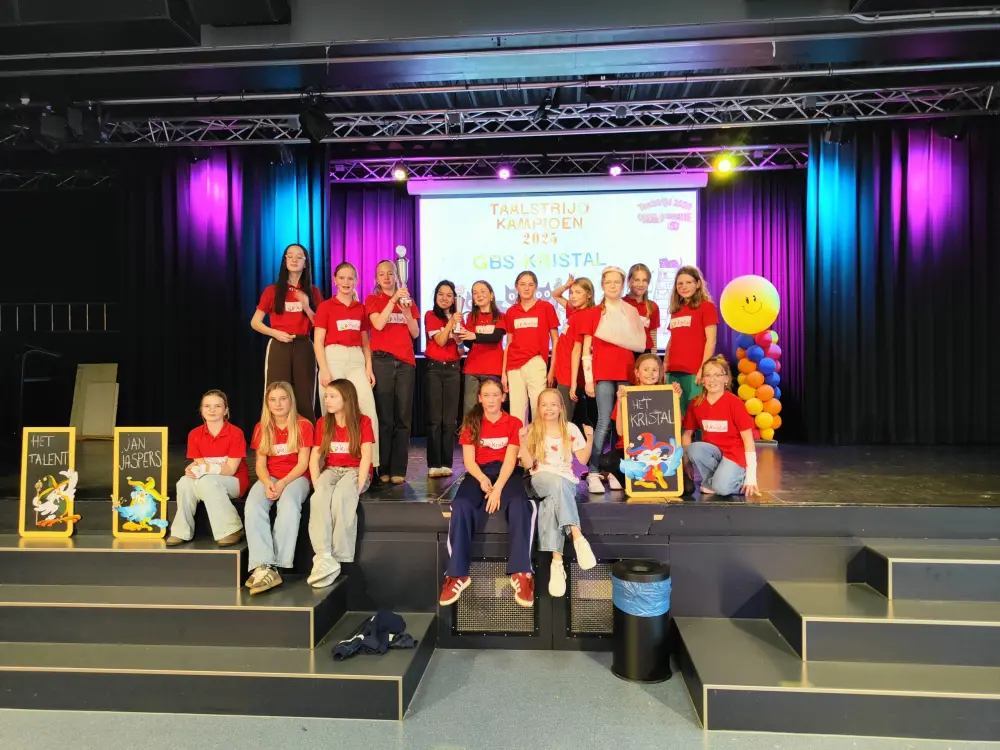 GBS Kristal wint Taalstrijd